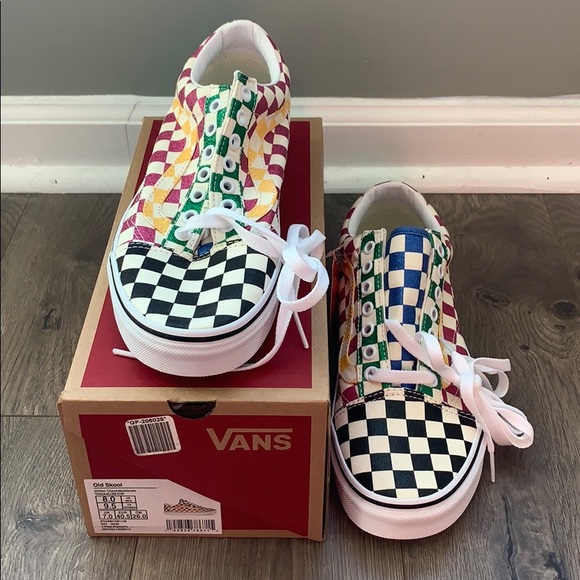 Vans Shoes - Vans Glitter Checkered m8 / w9.5